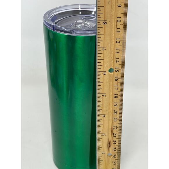 Starbucks Holiday 2020 Green Emerald 24oz Cold Cup Tumbler Marble Wave ~ READ - Picture 10 of 12
